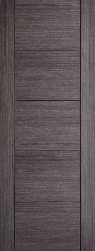 Ash Grey Vancouver Pre-Finished FD30 Fire Door - The Wooden Door Company