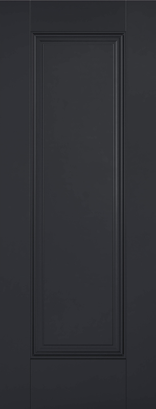 Black Eindhoven Primed FD30 Fire Door - The Wooden Door Company
