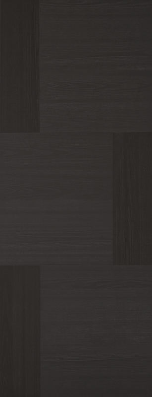 Charcoal Black Seis Pre-Finished FD30 Fire Door - The Wooden Door Company