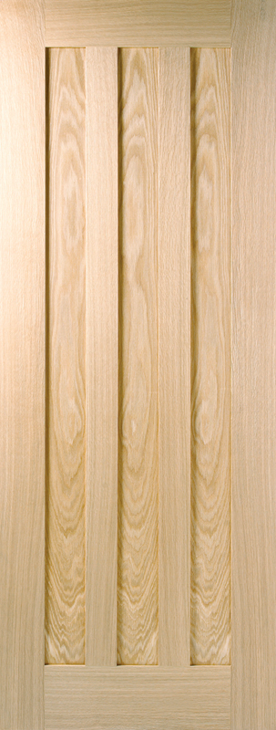 Oak Idaho Pre-Finished FD30 Fire Door - The Wooden Door Company