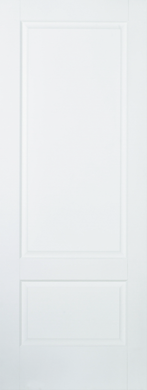 White Brooklyn 2 Panel Primed Internal Door - The Wooden Door Company