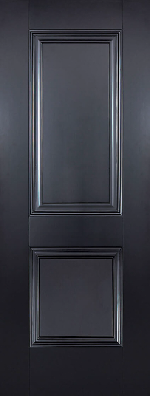 Black Arnhem Primed FD30 Fire Door - The Wooden Door Company