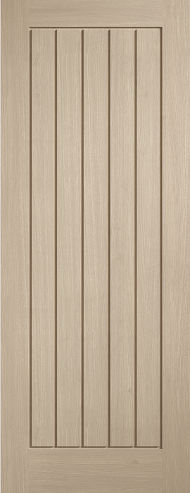 Blonde Oak Mexicano Pre-Finished FD30 Fire Door - The Wooden Door Company