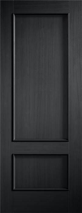 Charcoal Black Murcia Pre-Finished FD30 Fire Door - The Wooden Door Company