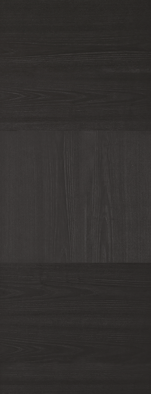 Charcoal Black Tres Pre-Finished FD30 Fire Door - The Wooden Door Company