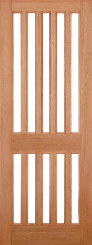 Hardwood Windsor Mortice & Tenon Unfinished External Door - The Wooden Door Company