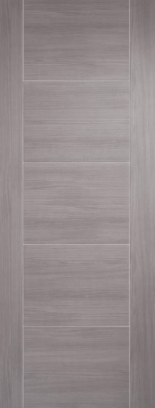 Light Grey Laminate Vancouver Pre-Finished FD30 Fire Door - The Wooden Door Company