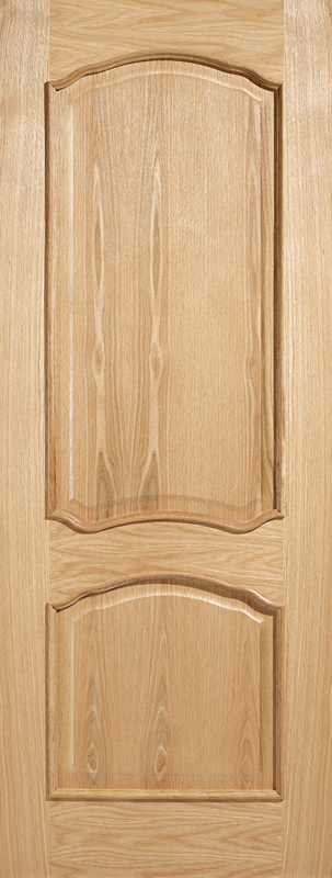 Oak Louis Unfinished Internal Door - The Wooden Door Company