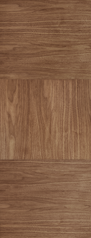 Walnut Tres Pre-Finished FD30 Fire Door - The Wooden Door Company