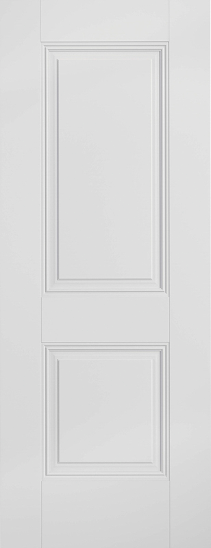 White Arnhem Pre-Finished FD30 Fire Door - The Wooden Door Company