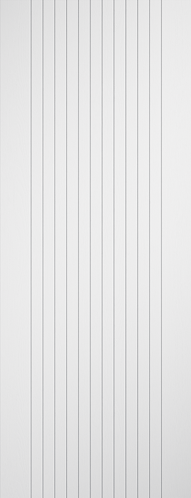 White Laminate Sydney Pre-Finished Internal Door - The Wooden Door Company